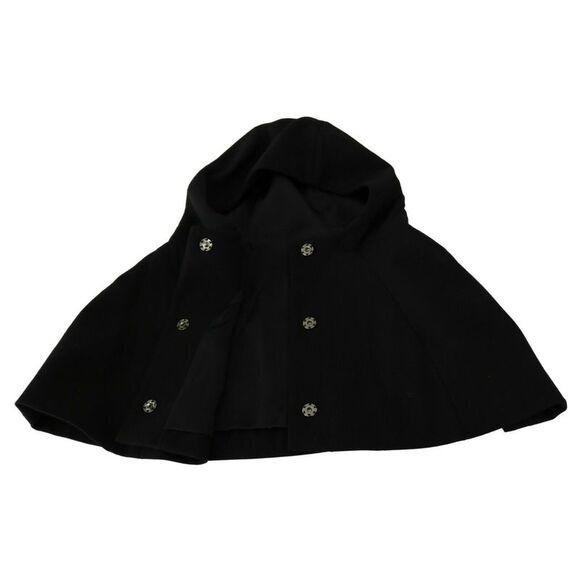 Dolce & Gabbana Dolce Gabbana Hooded Cape Women Black Hats - Picture 4 of 4